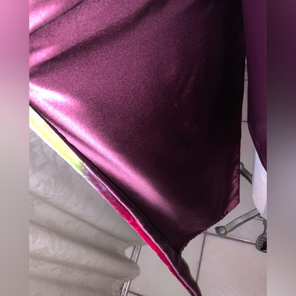 Original one of a kind Velvet Tabard dress with skirt underneath - Picture 11 of 12